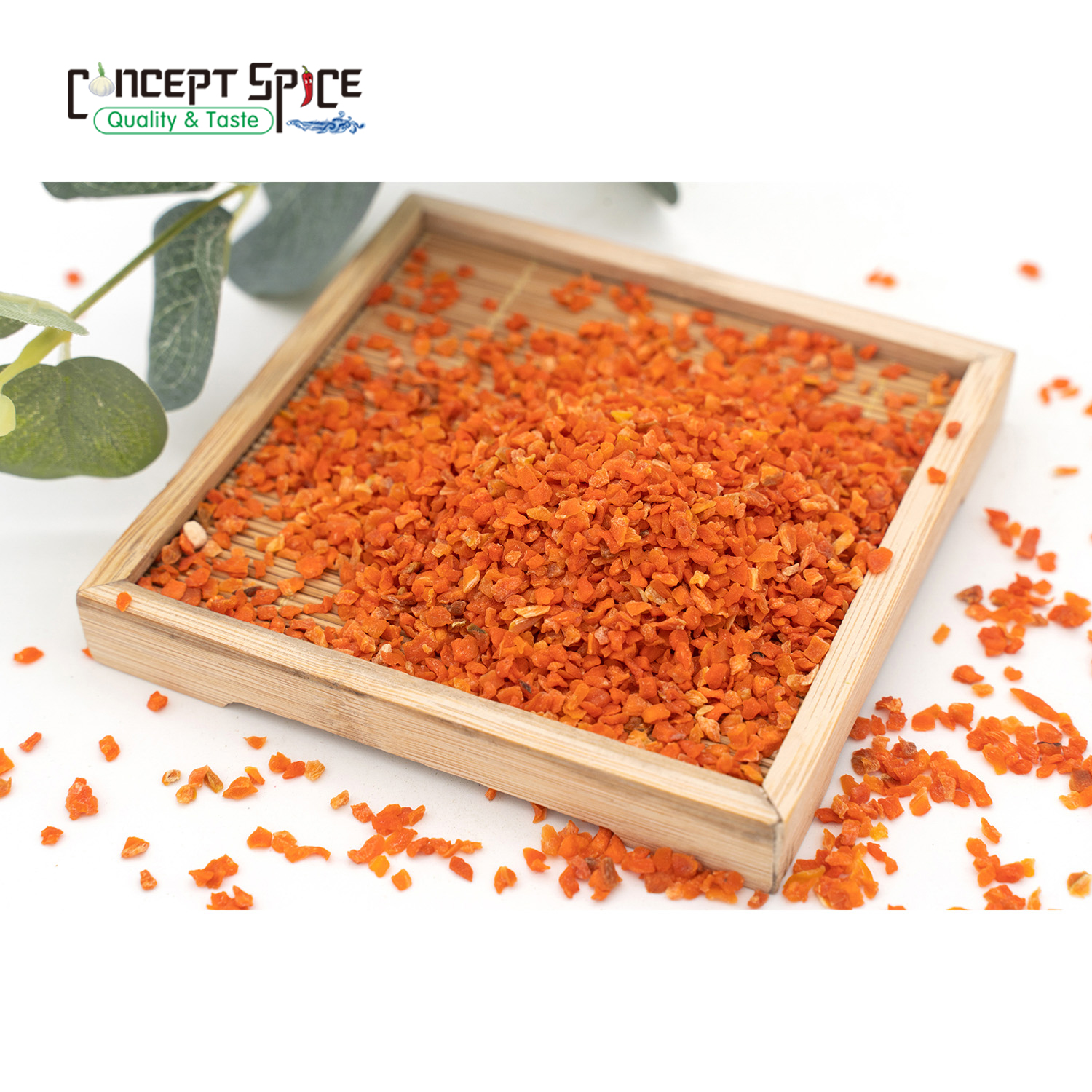 Dehydrated carrot granules 3*3MM 